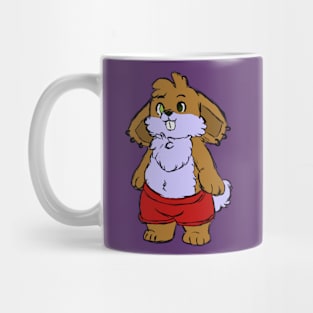 Charming Bunny: A Leap of Joy! Mug